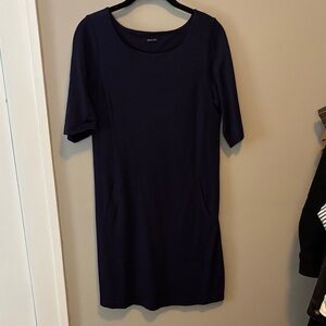 Brass Deep Blue Mini Dress